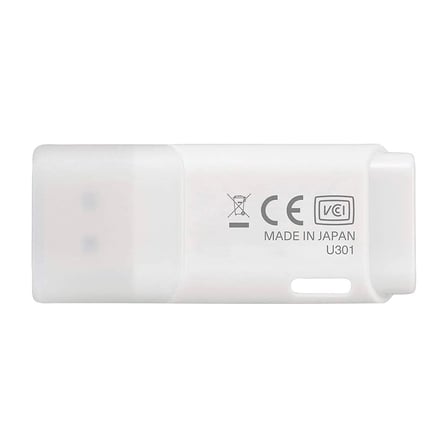 KIOXIA U301W 128GB USB 3.2 Gen1 TransMemory Flash Disk (Beyaz)