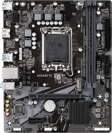 GIGABYTE H610M-K V2 DDR5 5600 HDMI / DP M.2 16X (PCIe 4.0) 1700P (12-13-14. Nesil)