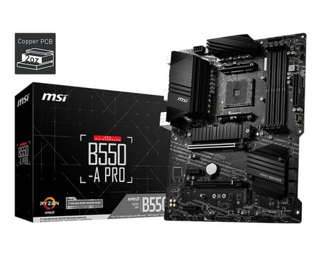 MSI B550-A PRO DDR4 3200MHZ 1XHDMI 1XDP 2XM.2 USB 3.2 ATX AM4 (AMD 5000/4000G/3000 SERİLERİ İLE UYUM