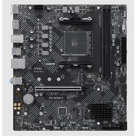 MSI PRO B550M-B DDR4 4600MHZ 1XHDMI 2XM.2 MATX AM4 (AMD AM4 5000/5000G/4000G/3000/3000G SERİLERİ İLE