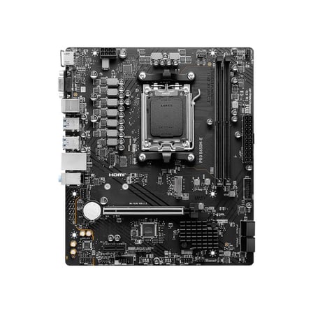 MSI PRO B650M-E DDR5 6800MHZ 1XVGA 1XHDMI 1XM.2 USB 3.2 MATX AM5(AMD AM5 9000/8000/7000 SERİLERİ İLE