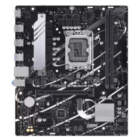 ASUS PRIME B760M-R D4 DDR4 5333MHZ 1XHDMI 2XM.2 USB 3.2 MATX 1700P (12. / 13. VE 14. NESİL İŞLEMCİ İ