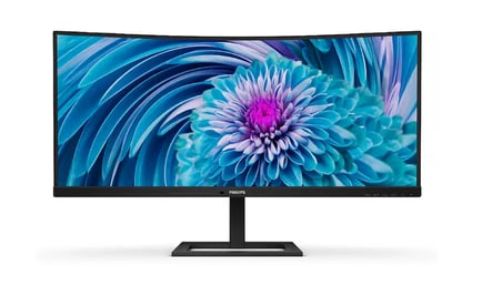34 PHILIPS 346E2CUAE/00 4MS 100MHZ 1XHDMI 1XDP WQHD 3440 X 1440 USB-C HOPARLÖR YÜKSEKLİK AYARI CURVE
