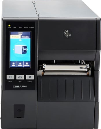 ZEBRA ZT411 (ZT41142-T0E0000Z) 203DPI TERMAL TRANSFER USB+SERİ+ETHERNET BARKOD YAZICI (RİBONLU KULLA