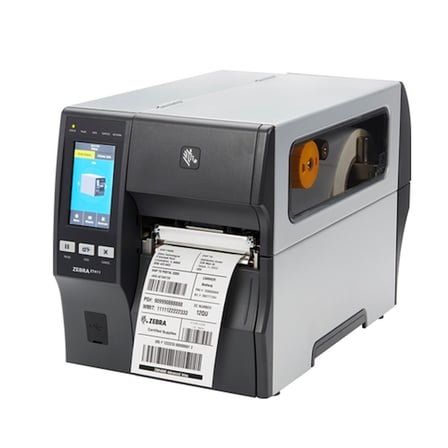 ZEBRA ZT411 (ZT41142-T0E0000Z) 203DPI TERMAL TRANSFER USB+SERİ+ETHERNET BARKOD YAZICI (RİBONLU KULLA