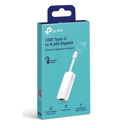 TP-LINK UE300C USB 3.0 TYPE-C TO GIGABIT ETHERNET AĞ ADAPTORU