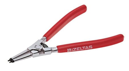 İzeltaş 3301 Dış Segman Pensi 180 mm Yaylı Düz