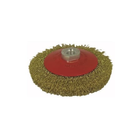 Partner 03033 M14 Vidalı  Sarı Telli Fırça 125 mm