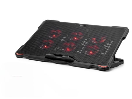 Siyah 6 Fanlı Laptop Soğutucu USB Uyumlu