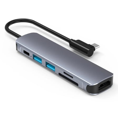 Ergonomik L Tipi HDMI Çevirici 6'lı Set ile Çoklu Bağlantı