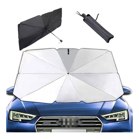 Pratik Şemsiye Güneşlik 145x79 cm Sedan SUV Uyumlu