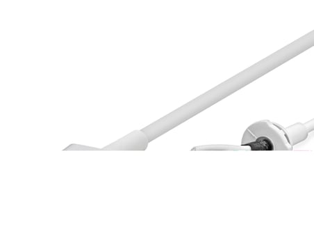 T Tip Laptop Dc Jack Kablosu 1.2 M Beyaz Renk
