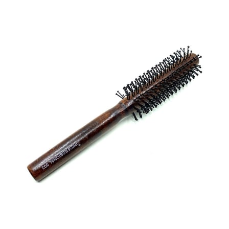 Ergonomik Fön Fırçası 17 mm Isıya Dayanıklı Profesyonel