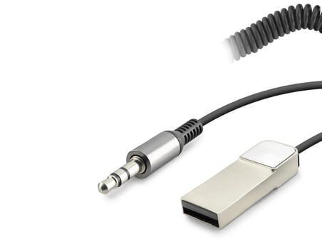 Kablosuz Bluetooth Ses Alıcı Adaptör 3.5mm Aux Araç İçin