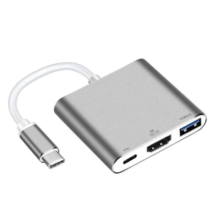 Kompakt 3'ü 1 Arada Type-C Bağlantı Adaptörü