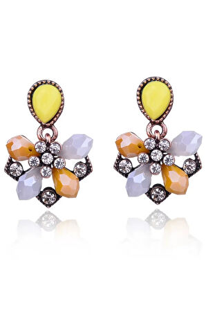 Kristal Damlalar Küpe No5