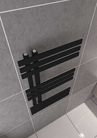 Warma Elche Çelik Dizayn Boyalı Havlupan 500x800 Pütürlü Beyaz (RAL 9016)