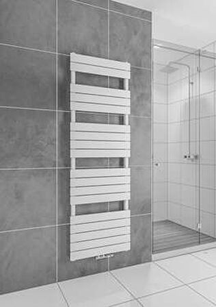 Warma Smyrna Çelik Dizayn Havlupan 600x1800 Beyaz (RAL 9016 Gloss 80)