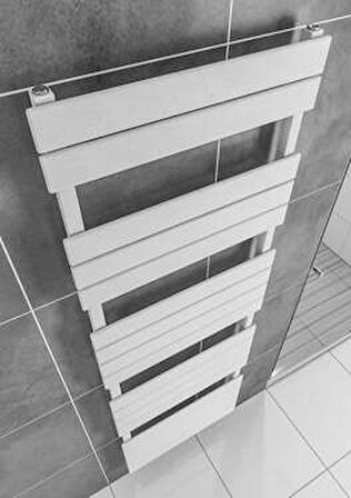 Warma Smyrna Çelik Dizayn Havlupan 600x1800 Beyaz (RAL 9016 Gloss 80)