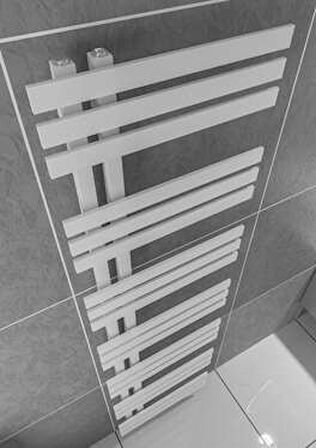 Warma Elche Çelik Dizayn Boyalı Havlupan 600x1800 Pütürlü Beyaz (RAL 9016)