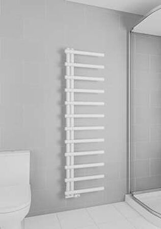 Warma Tire Çelik Dizayn Boyalı Havlupan 600x1750 Pütürlü Beyaz (RAL 9016)