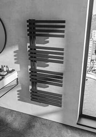 Warma Lolly Çelik Dizayn Havlupan 500x1200 Pütürlü Beyaz (RAL 9016)