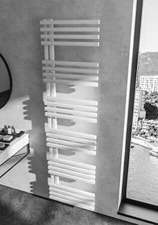 Warma Lolly Çelik Dizayn Havlupan 500x1800 Beyaz (RAL 9016 Gloss 80)