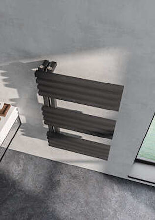 Warma Lolly Çelik Dizayn Havlupan 600x800 Beyaz (RAL 9016 Gloss 80)