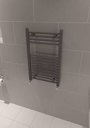 Warma Fina Çelik Boyalı Havlupan 600x800 Pütürlü Beyaz (RAL 9016)