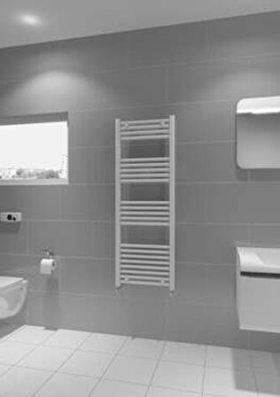 Warma Fina Çelik Boyalı Havlupan 500x1400 Pütürlü Beyaz (RAL 9016)