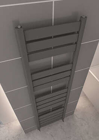 Warma Norina Çelik Dizayn Boyalı Havlupan 500x1800 Beyaz (RAL 9016 Gloss 80)