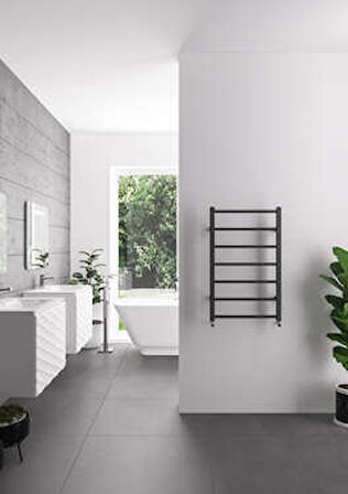 Warma Jet Çelik Dizayn Boyalı Havlupan 500x800 Pütürlü Beyaz (RAL 9016)