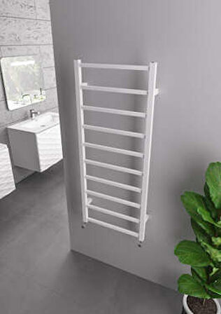 Warma Jet Çelik Dizayn Boyalı Havlupan 600x1200 Pütürlü Beyaz (RAL 9016)