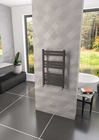 Warma Urla Çelik Dizayn Boyalı Havlupan 600x800 Beyaz (RAL 9016 Gloss 80)