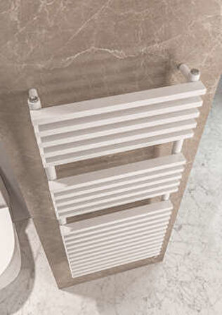 Warma Riva Çelik Dizayn Boyalı Havlupan 600x1200 Pütürlü Antrasit (7946)