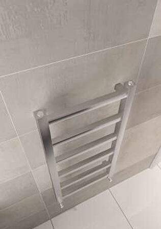 Warma Belinda Çelik Dizayn Krom Havlupan 450x900 Krom