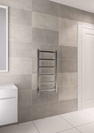 Warma Belinda Çelik Dizayn Krom Havlupan 450x900 Krom