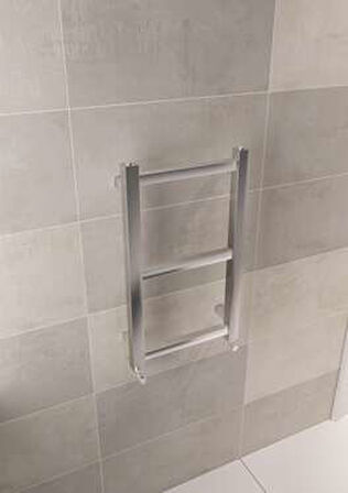 Warma Belinda Çelik Dizayn Krom Havlupan 400x700 Krom