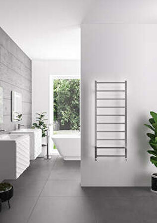 Warma Jet Çelik Dizayn Krom Havlupan 500x1200 Krom