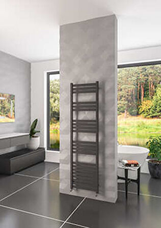Warma Urla Çelik Dizayn Boyalı Havlupan 600x1800 Beyaz (RAL 9016 Gloss 80)