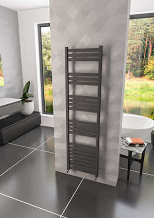 Warma Urla Çelik Dizayn Boyalı Havlupan 600x1800 Beyaz (RAL 9016 Gloss 80)
