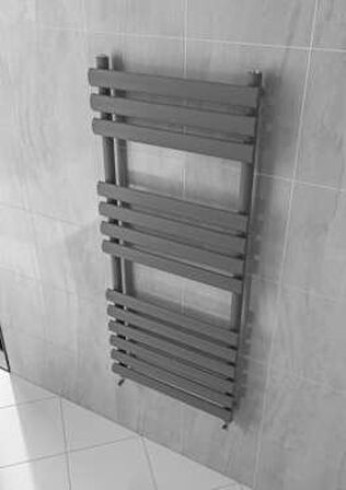 Warma Nuevita Çelik Dizayn Boyalı Havlupan 600x1200 Beyaz (RAL 9016 Gloss 80)