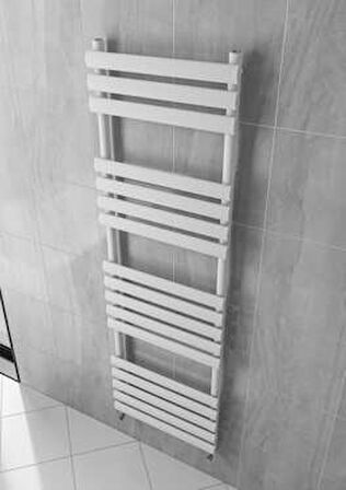 Warma Nuevita Çelik Dizayn Boyalı Havlupan 600x1600 Pütürlü Beyaz (RAL 9016)