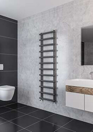 Warma Chios Çelik Dizayn Boyalı Havlupan 600x1750 Pütürlü Beyaz (RAL 9016)