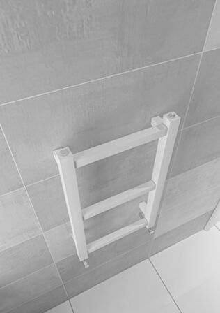 Warma Belinda Çelik Dizayn Boyalı Havlupan 400x700 Pütürlü Antrasit (7946)