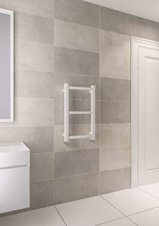 Warma Belinda Çelik Dizayn Boyalı Havlupan 400x700 Pütürlü Antrasit (7946)