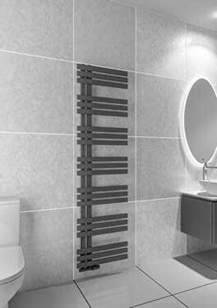 Warma Elche Çelik Dizayn Boyalı Havlupan 500x1800 Pütürlü Antrasit (7946)