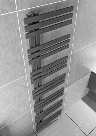 Warma Elche Çelik Dizayn Boyalı Havlupan 500x1800 Pütürlü Antrasit (7946)