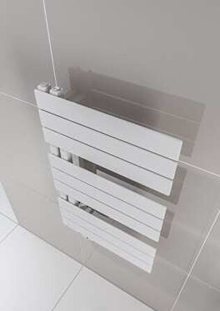 Warma Mastika Çelik Dizayn Havlupan 600x800 Pütürlü Beyaz (RAL 9016)