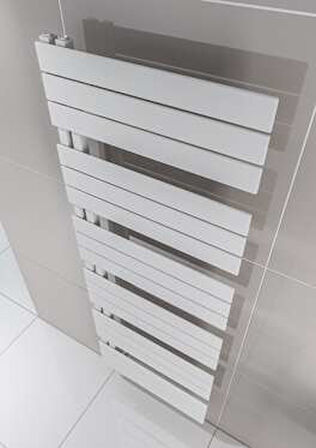 Warma Mastika Çelik Dizayn Havlupan 600x1640 Pütürlü Beyaz (RAL 9016)